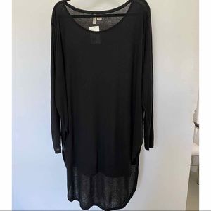 H&M plus size high-low tunic